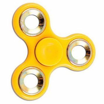 Спінер Tri Fidget (Жовто-білий)