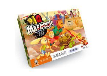 Danko toys IQ Марафон (укр.) (G-IQM-01-01U) настільна гра &mdash; що в комплекті | Sylarozumu.com.ua
