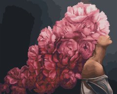 Фото Алмазная картина Розовые мысли. Эми Джадд (GZS1169) (Без коробки) от интернет-магазина картин-раскрасок Sylarozumu.com.ua