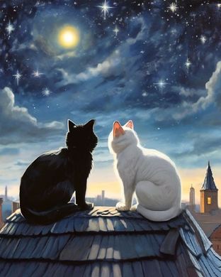 Фото Алмазна живопис Кохання під місяцем My Art (AR-3184) від інтернет-магазину рукоділля Sylarozumu.com.ua