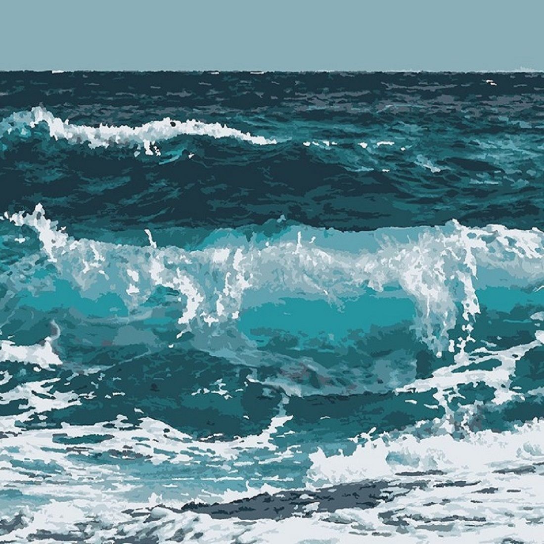 Картины по номерам Море и Морской пейзаж купить — Syla Rozumu