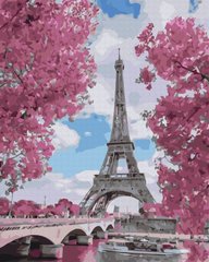 Фото Полотно для малювання Магнолія в Парижі (BSM-B29271) від інтернет-магазину картин-розмальовок Sylarozumu.com.ua