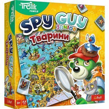 Spy Guy Тварини настільна гра &mdash; що в комплекті | Sylarozumu.com.ua