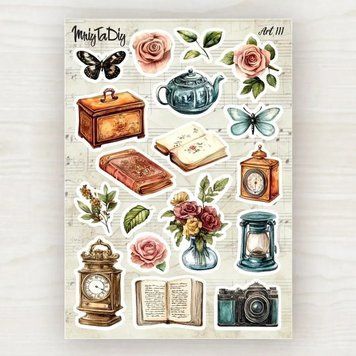 Стикеры с наклейками MriyTaDiy, Art-111, Ноты прошлого