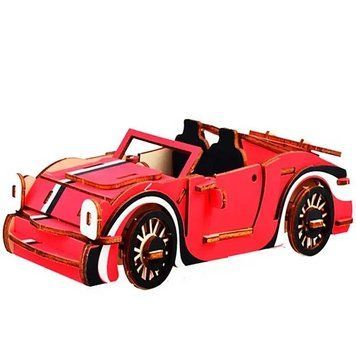 Дерев'яний конструктор (XB-G032H) Авто 217х90х63 мм