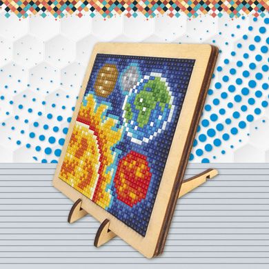 Фото Алмазная картина Солнечная система ТМ Алмазная мозаика (DMW-001, Без подрамника) от интернет-магазина рукоделия Sylarozumu.com.ua