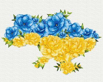 Фото Набор алмазная мозаика Расцвела моя Украина My Art (MRT-TN1159, На подрамнике) от интернет-магазина рукоделия Sylarozumu.com.ua