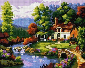 Фото Картина з страз Будинок моєї мрії ColorArt (CLR-PSP004) від інтернет-магазину рукоділля Sylarozumu.com.ua