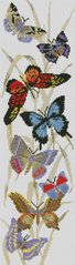 Фото Мозаика алмазная Бабочки (18 х 63 см) Dream Art (DA-31753, Без подрамника) от интернет-магазина рукоделия Sylarozumu.com.ua