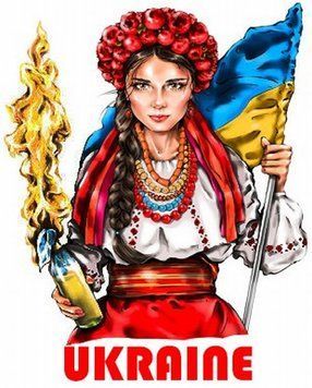 Картина алмазами Захисниця України (стрази AB+FD) My Art (MRT-TNG1174)