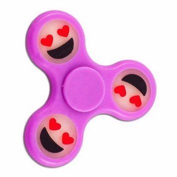 Спіннер Tri Fidget Смайл (Бузковий)