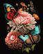 Комплектація Картина за номерами Кольорові метелики (BRM47388) від інтернет-магазину товарів для творчості Sylarozumu.com.ua