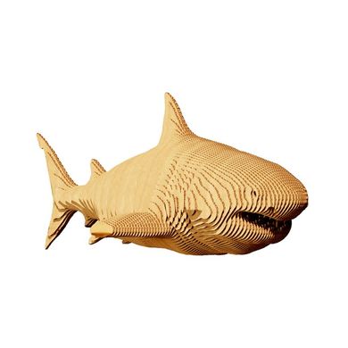 Картонний 3Д пазл Акула