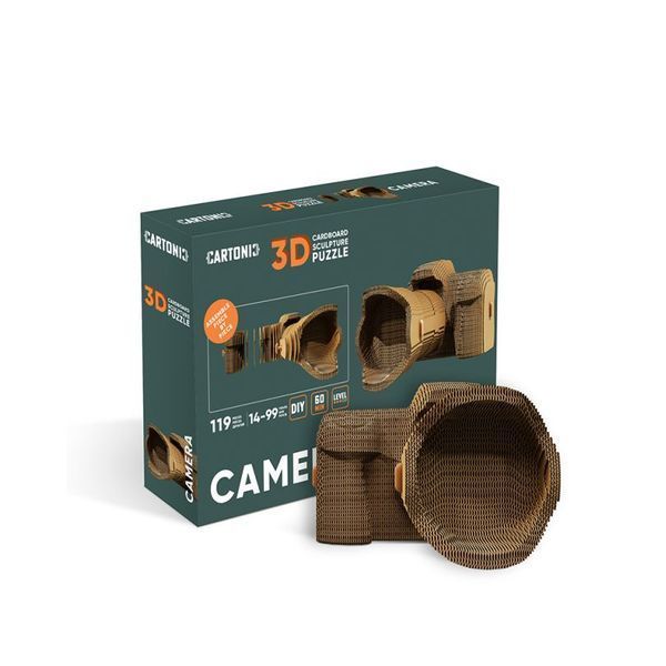 Картонный 3Д пазл Камера CARTONIC (CARTCAM)