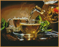 Фото Картина из страз Чай с мятой Babylon (ST1134, ) от интернет-магазина рукоделия Sylarozumu.com.ua