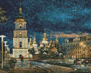 Фото Алмазная техника Софийская площадь &copy;Сергей Брандт Идейка (AMO7349, На подрамнике) от интернет-магазина рукоделия Sylarozumu.com.ua