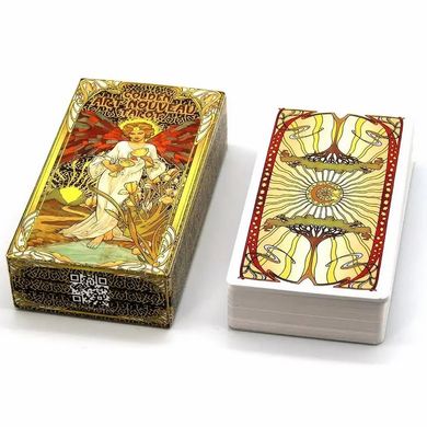 Фото Золотое Таро Уэйт Ар Нуво / Golden Art Nouveau Tarot колоды карт от интернет-магазина Sylarozumu.com.ua