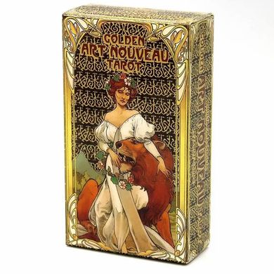 Фото Золотое Таро Уэйт Ар Нуво / Golden Art Nouveau Tarot колоды карт от интернет-магазина Sylarozumu.com.ua