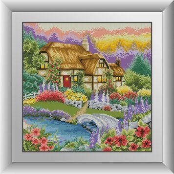 Фото Картина з страз Тихий куточок Dream Art (DA-30323) від інтернет-магазину рукоділля Sylarozumu.com.ua