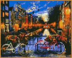 Фото Картина з страз Вечірній Амстердам Babylon (ST1148) від інтернет-магазину рукоділля Sylarozumu.com.ua