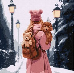 Фото Картини за номерами Зимове місто ©art_selena_ua (KHO8328) Ідейка (Без коробки) від інтернет-магазину картин-розмальовок Sylarozumu.com.ua