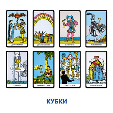 Фото Карты таро Райдера — Уэйта на украинском языке колоды карт от интернет-магазина Sylarozumu.com.ua