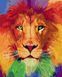 Комплектация BRM44800 Картина по номерам Радужный лев 40 х 50 см Rainbow Art от интернет-магазина товаров для творчества Sylarozumu.com.ua