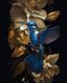 Комплектация Картина по номерам Колибри в золотых цветах (золотые краски) (BJX1158) от интернет-магазина товаров для творчества Sylarozumu.com.ua