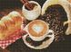 Комплектация Картина из страз Кофе с круасаном Брашми (EF365, ) от интернет-магазина наборов для рукоделия Sylarozumu.com.ua