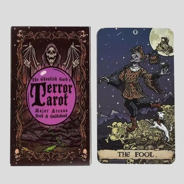 Фото Таро ужасов / Terror Tarot колоды карт от интернет-магазина Sylarozumu.com.ua