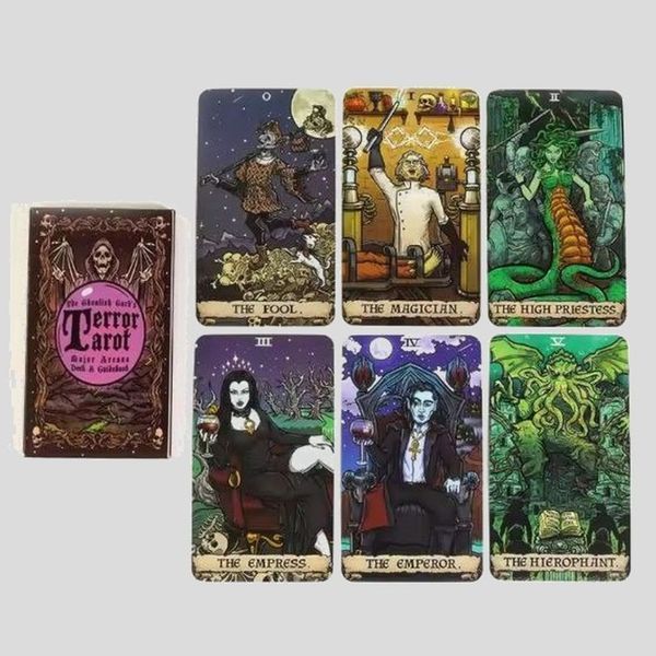 Фото Таро ужасов / Terror Tarot колоды карт от интернет-магазина Sylarozumu.com.ua