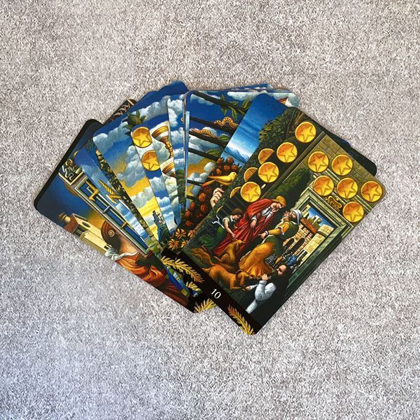 Фото Карти Таро Прерафаелітів (Pre-Raphaelite Tarot. Джуліано Коста) колоди карт від інтернет-магазину Sylarozumu.com.ua