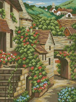 Фото Картина стразами Італія (30 х 40 см) Dream Art (DA-31856) від інтернет-магазину рукоділля Sylarozumu.com.ua