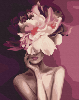 Фото Картина за номерами Пурпурова квітка (BS39230) (Без коробки) від інтернет-магазину картин-розмальовок Sylarozumu.com.ua