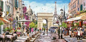 Пазли для дорослих Castorland (400294) Аромат Парижа 4000 ел настільна гра &mdash; що в комплекті | Sylarozumu.com.ua