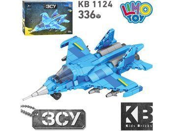 Limo Toy Конструктор військовий літак (KB 1124) 366 дет. настільна гра &mdash; що в комплекті | Sylarozumu.com.ua