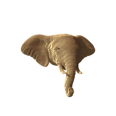 Картонный 3Д пазл Слон