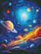 Комплектация Алмазная мозаика Неизведанные планеты Никитошка (EJ1557, На подрамнике) от интернет-магазина наборов для рукоделия Sylarozumu.com.ua