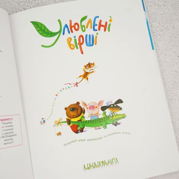 Книга Улюблені вірші. Том перший: вірші, пісні, ноти купити в інтернет-магазині Sylarozumu.com.ua