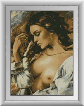 Фото Картина из страз Богиня любви (полная зашивка, квадратные камни) Dream Art (DA-30124, ) от интернет-магазина рукоделия Sylarozumu.com.ua