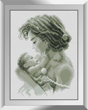Фото Картина из страз Любящая мать Dream Art (DA-31397, ) от интернет-магазина рукоделия Sylarozumu.com.ua
