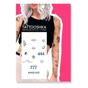 Тату набір Amor Fati темніють через 24 години