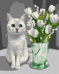 Фото Картини за номерами Білосніжна весна (KH4319) Ідейка від інтернет-магазину картин-розмальовок Sylarozumu.com.ua