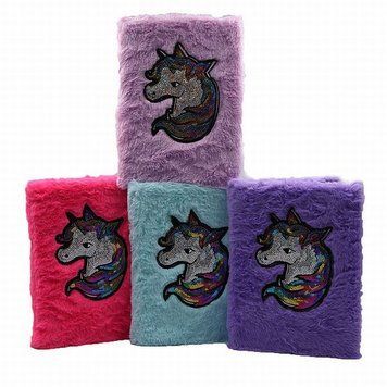 Блокнот пухнастий А5/80 JO /DSCN0434/ Unicorn, # 80гр , мікс (1/60/120)