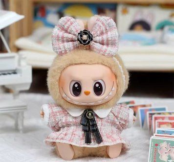 Одяг для Лабубу (Labubu) рожевий на Sylarozumu.com.ua