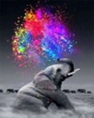 Фото Картина из страз Цветной фонтан (У) Диамантовые ручки (GU_178681, ) от интернет-магазина рукоделия Sylarozumu.com.ua