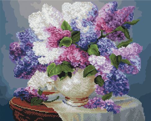 Фото Алмазна картина Весняний бузок (GZS1079) (Без коробки) від інтернет-магазину Sylarozumu.com.ua