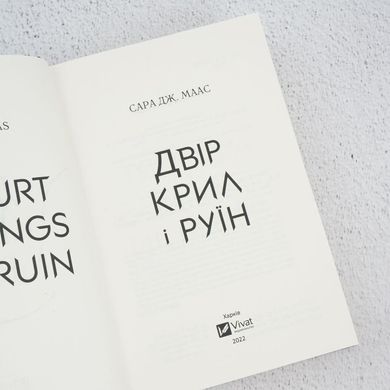 Двір крил і руїн книга в інтернет-магазині Sylarozumu.com.ua