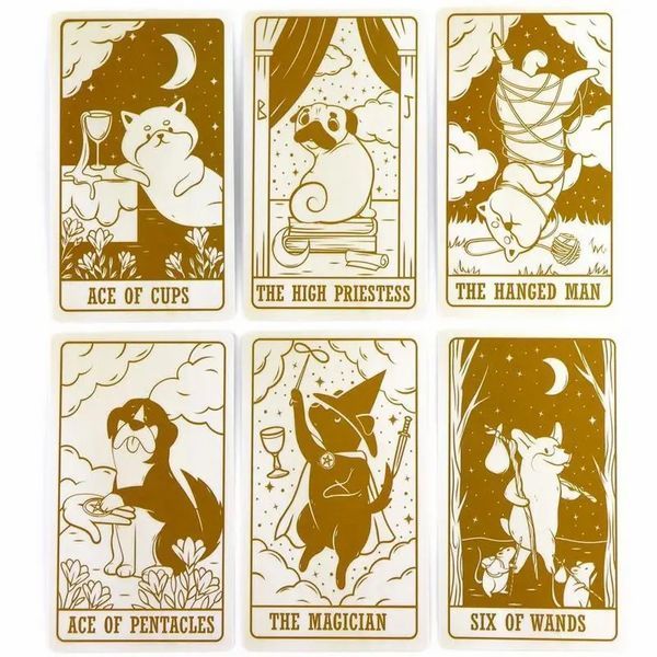 Фото Таро Щенков / Puppy Tarot колоды карт от интернет-магазина Sylarozumu.com.ua