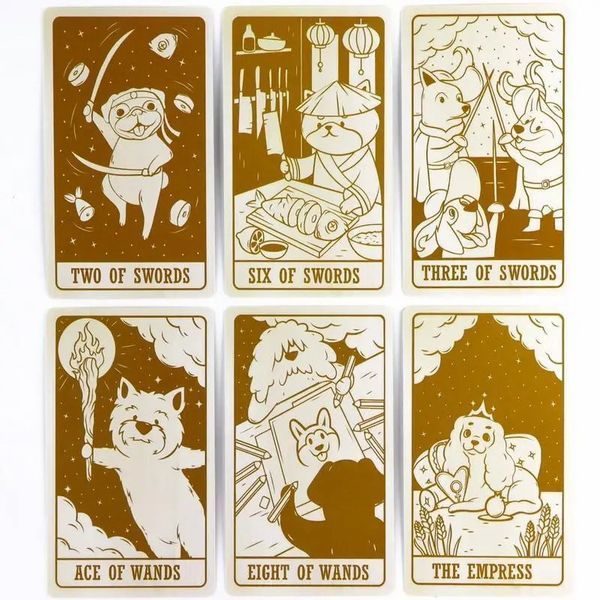 Фото Таро Щенков / Puppy Tarot колоды карт от интернет-магазина Sylarozumu.com.ua